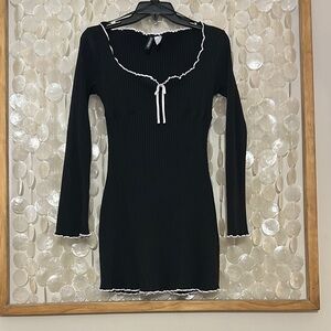 H and M Divided body con dress, size M